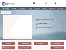 Tablet Screenshot of 3dpuzzle.org